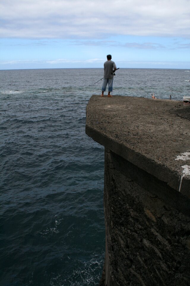 Fishing rod calm spain