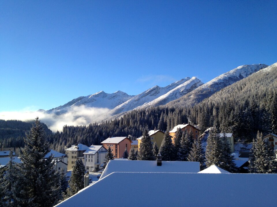 Alps landscape cold