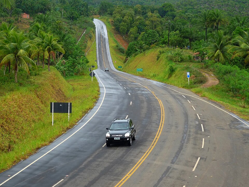Ecological road bahia atlantic forest