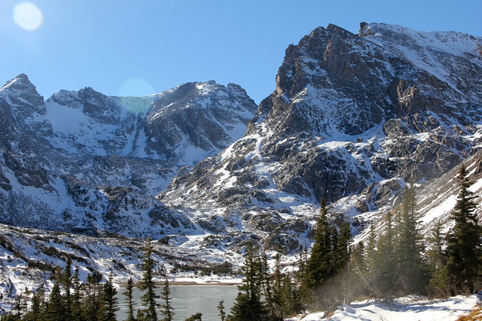 Nature snow colorado photo