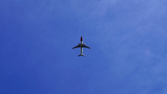 Sky blue flight