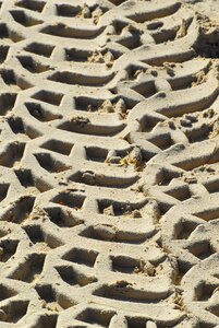 Ocean sand beach pattern photo