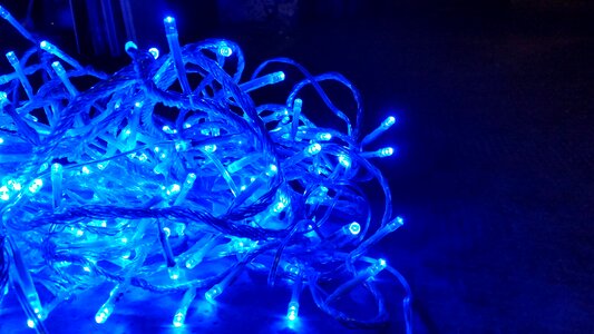 Light bulbs glow artistic