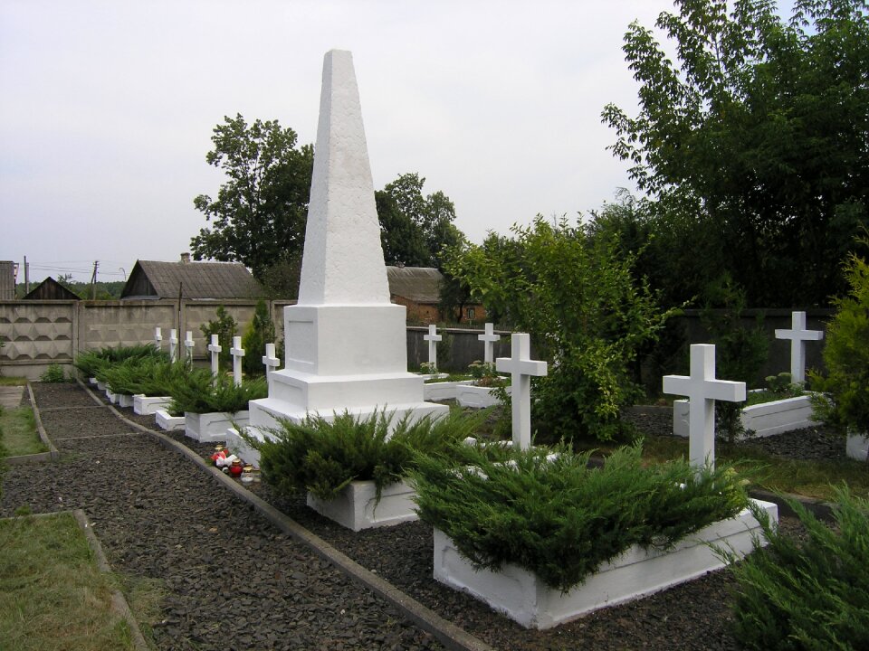Legionary cemetery maniewicze volyn