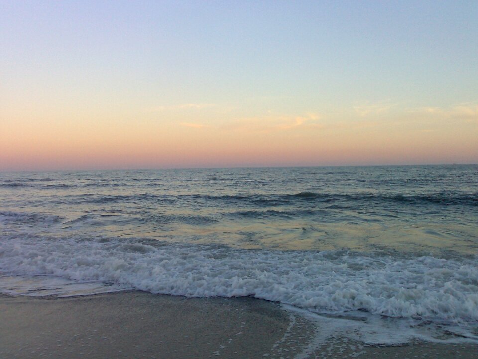 Morning ocean landscape