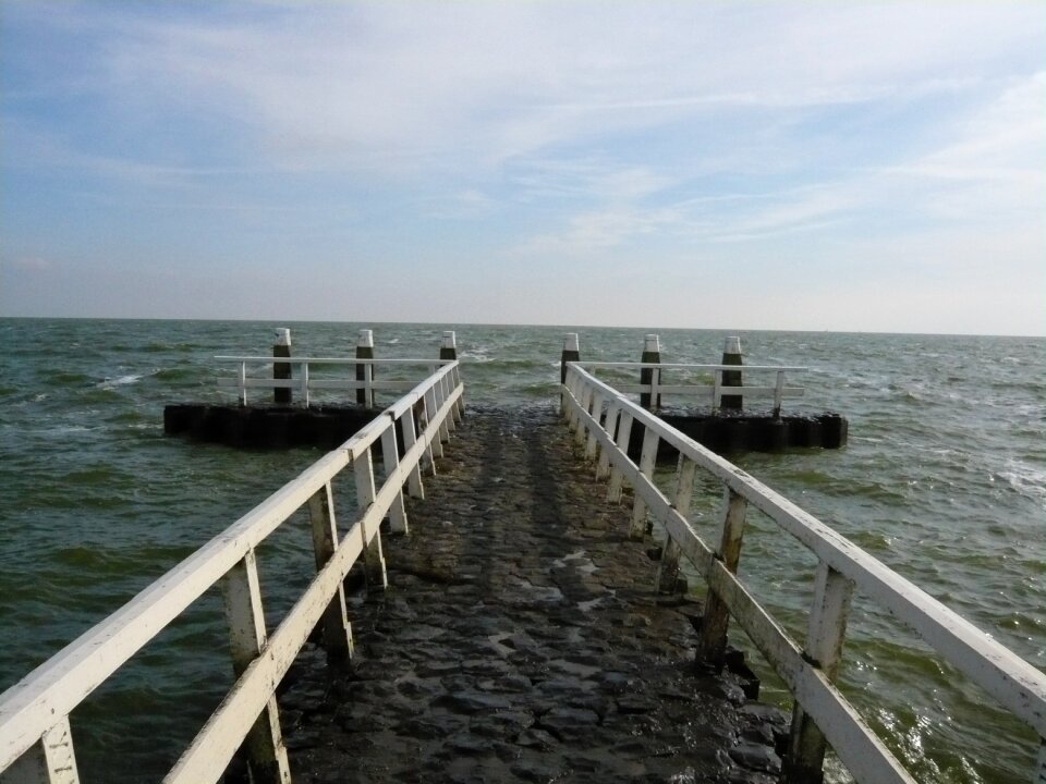 Water bridge coast