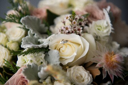 Wedding floral love