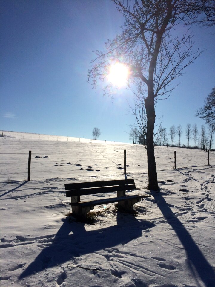 Rest landscape snow