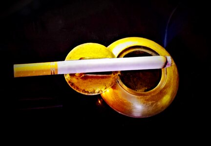 Brass smoking cultivated benefit from photo
