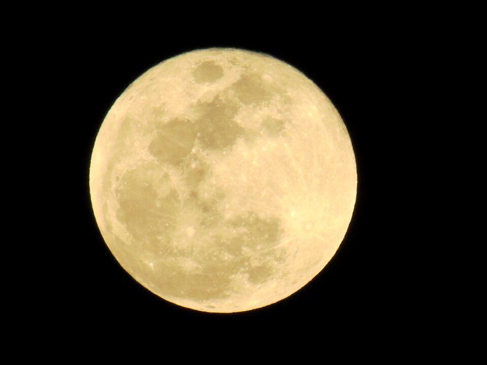 Full moon day the night sky full moon