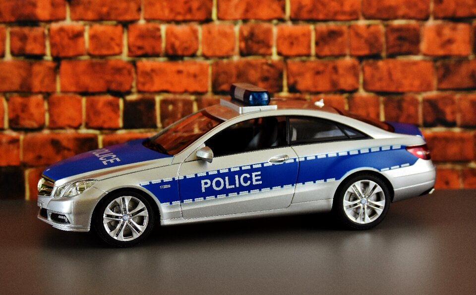 Police patrol car vehicles