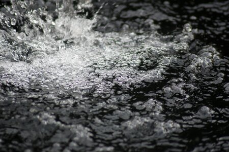 Splash moisture wet