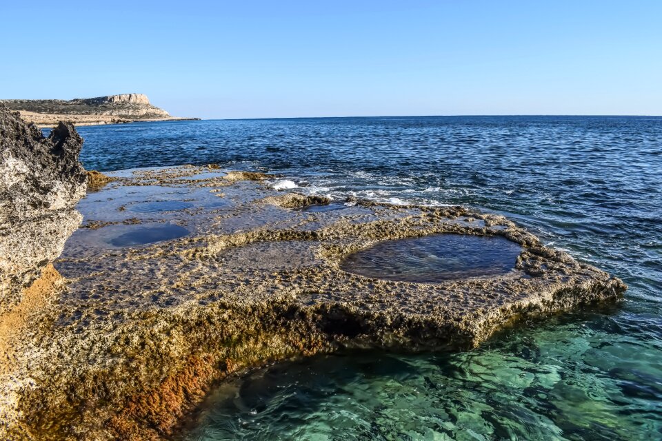 Scenery sea water