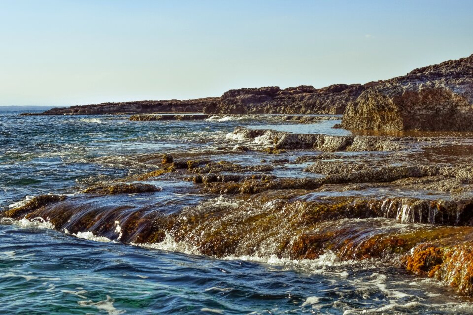 Landscape coastline scenery