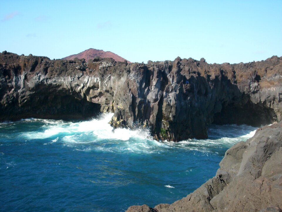 Ocean landscape the coast