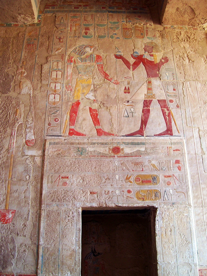 Temple hatshepsut tomb painting