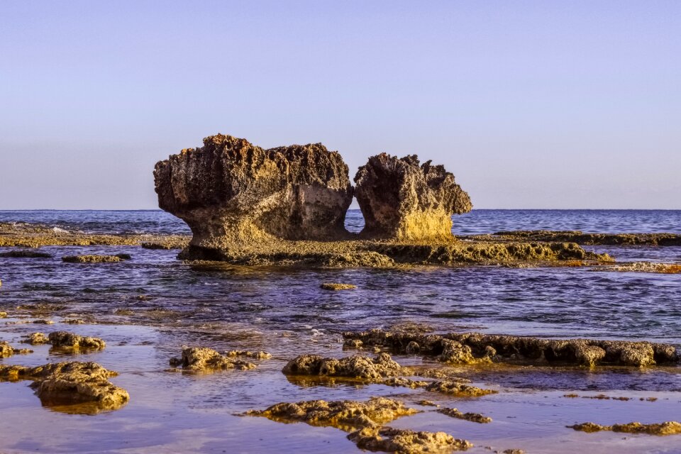 Erosion sea scenery