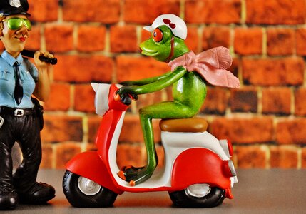 Frog figure funny