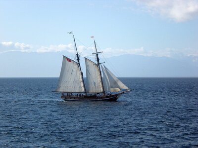 Sailing sea photo