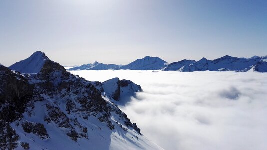 Obertauern ski area panorama photo