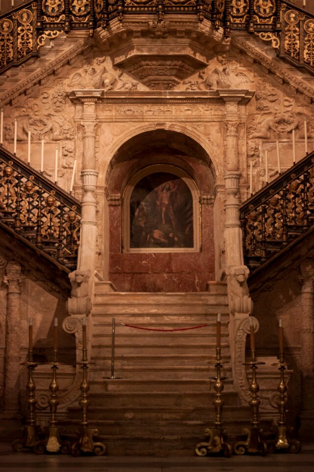 Interior view religion architecture