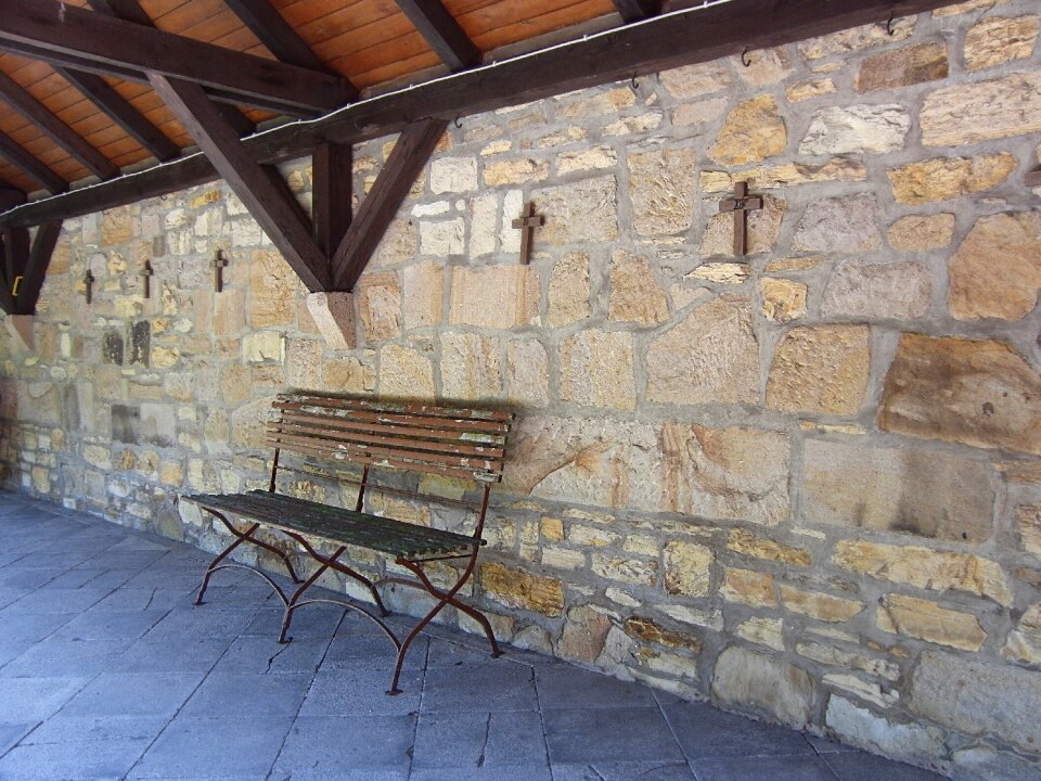 Benches rest silent