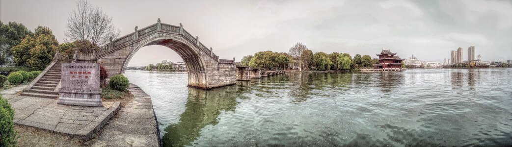 Shaoxing bridge canal