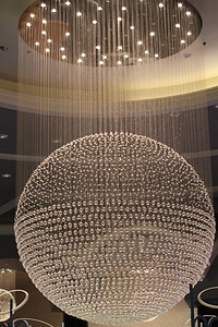 Sparkle sphere globe photo