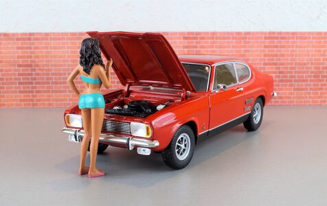 Model diorama auto