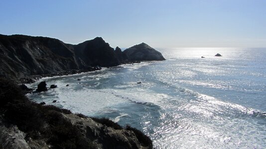 Pacific coast dream route united states photo