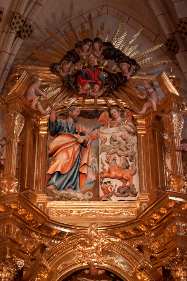 Interior view religion architecture
