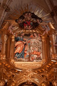 Interior view religion architecture