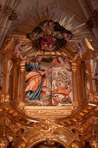 Interior view religion architecture photo