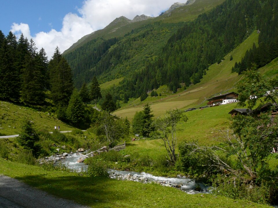 Landscape alpine nature