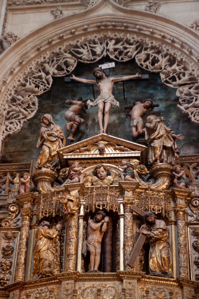 Interior view religion architecture