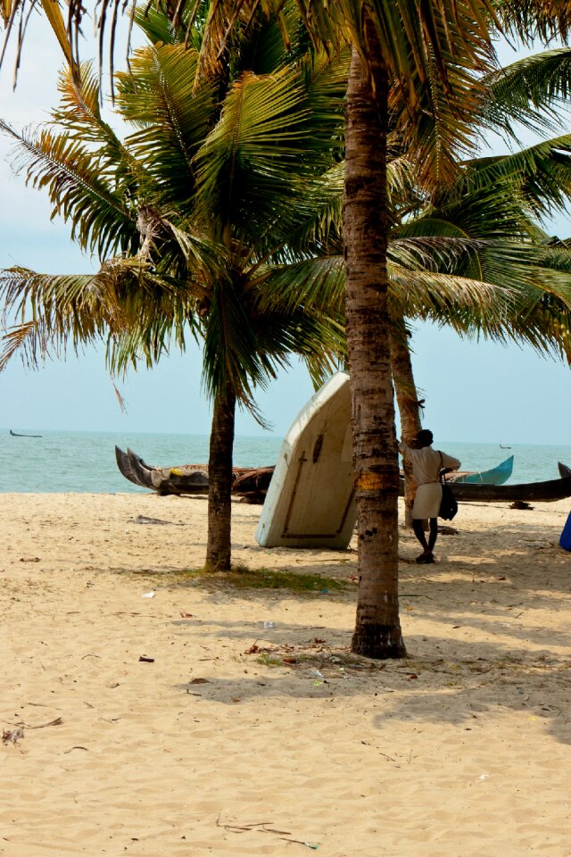 Sand beach india kerala