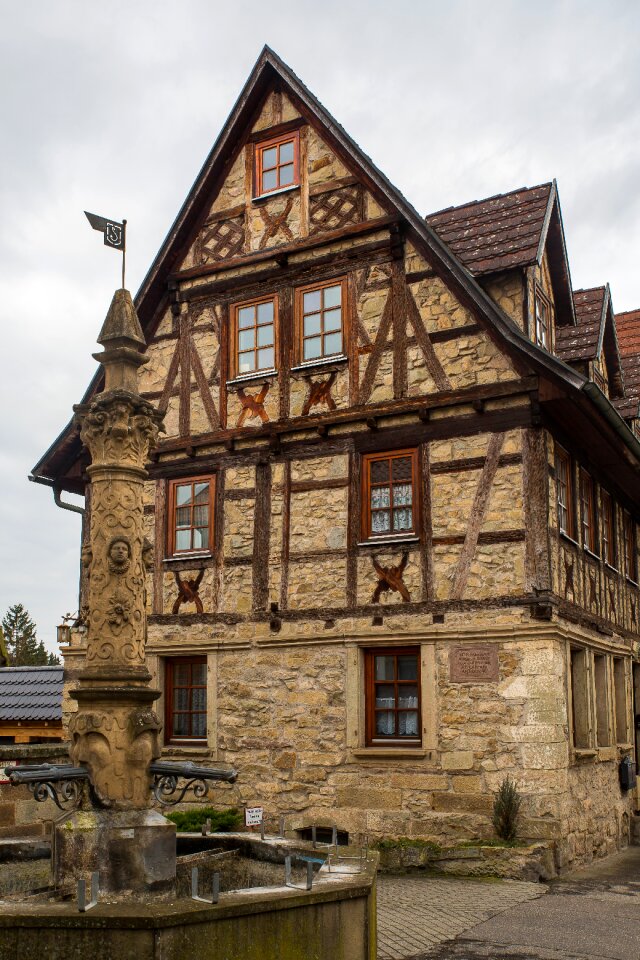 Building fachwerkhäuser facade