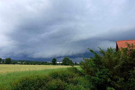 Storm sky clouds