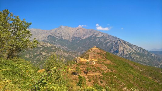 Outlook mountain landscape photo