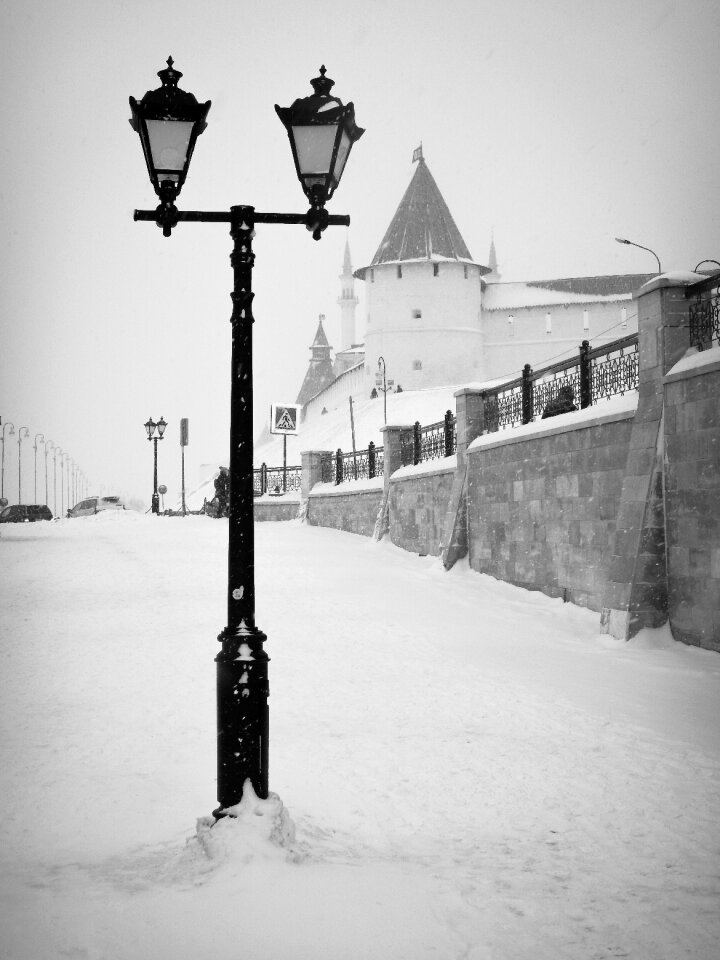 Kazan winter snow