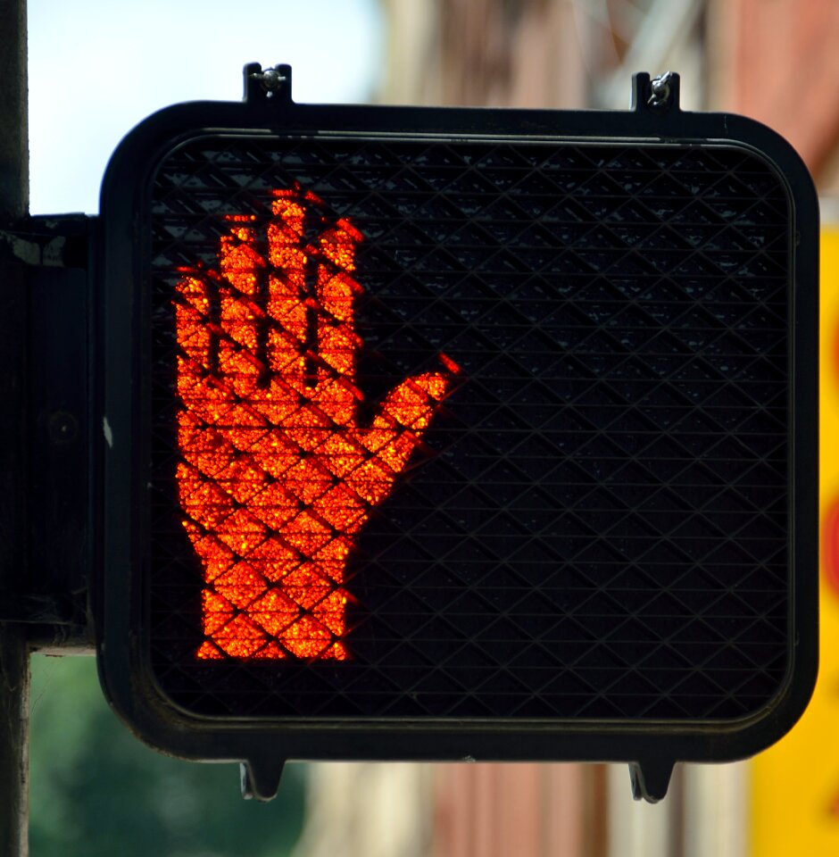 Safety traffic sign