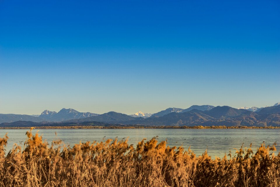 View chiemgau chiemsee