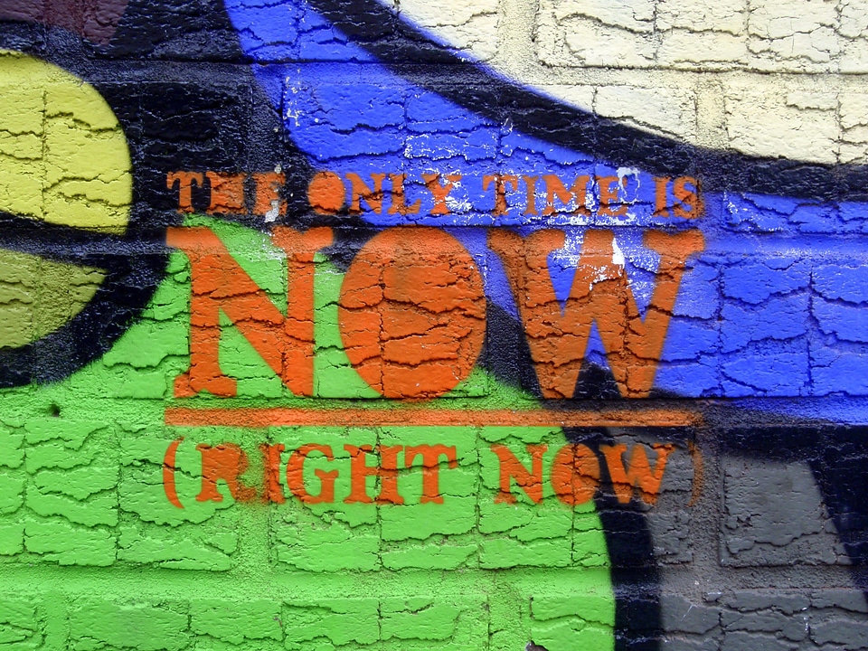 Street art mural facade