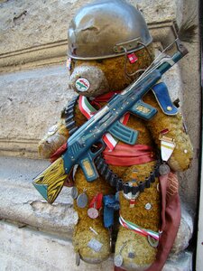 Teddy toy war teddy bear