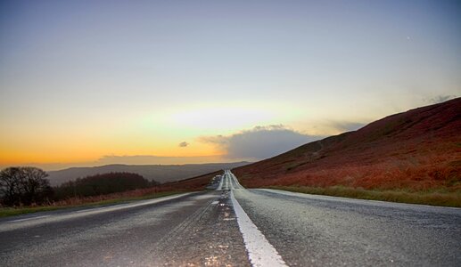 Scenery moorland travel