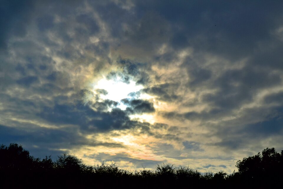 Sky sun clouds