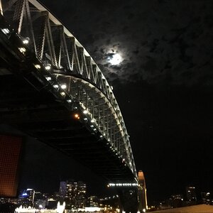 Cityscape sydney bridge photo