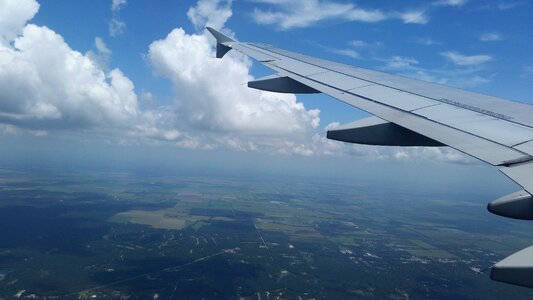 Passenger plane aircraft trip
