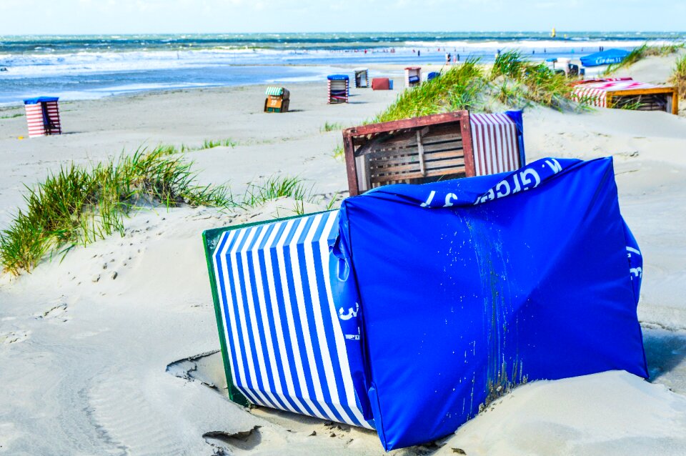 Borkum beach beach chair