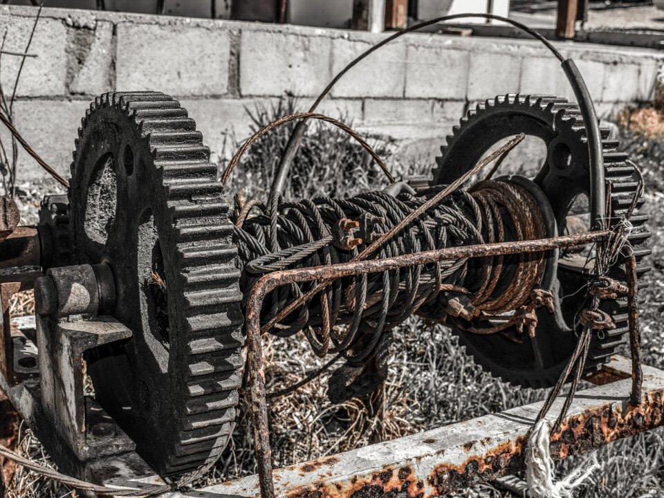 Aged weathered nautical